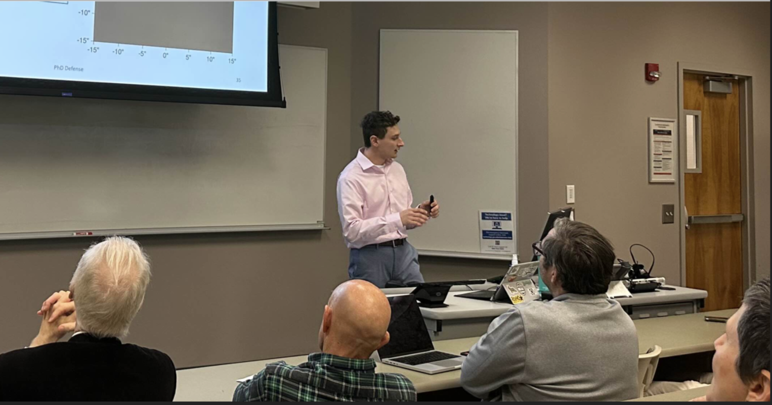 Dan Johns PhD defense