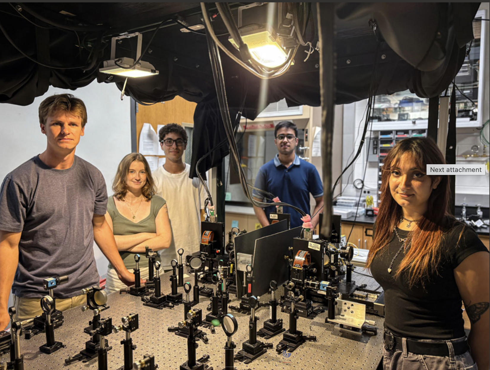 Students in the RSSS lab 2026